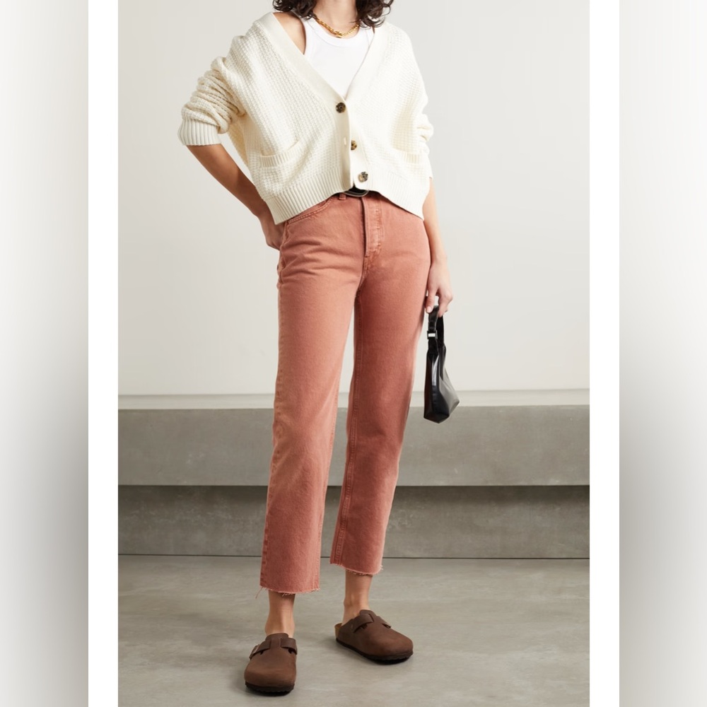 RE/DONE $265 70s Stove Pipe Straight Leg Jeans